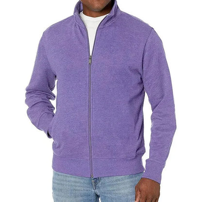 Men's Cardigan Full-Zip Contemporary Fit Machine Washable