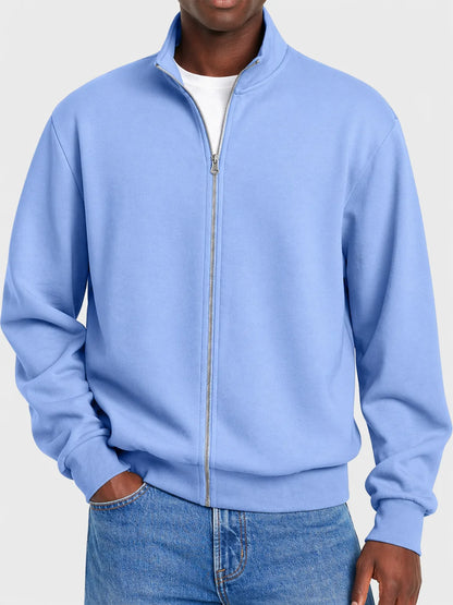 Men's Cardigan Full-Zip Contemporary Fit Machine Washable