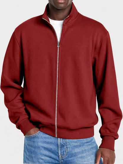 Men's Cardigan Full-Zip Contemporary Fit Machine Washable