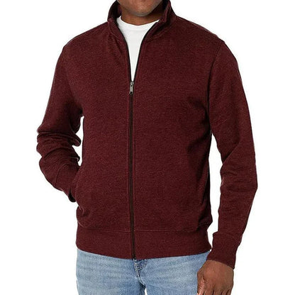 Men's Cardigan Full-Zip Contemporary Fit Machine Washable