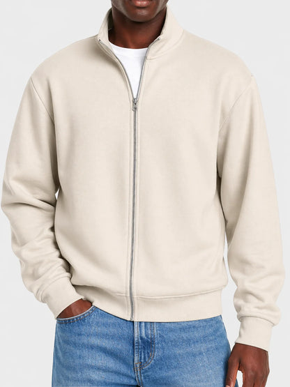 Men's Cardigan Full-Zip Contemporary Fit Machine Washable