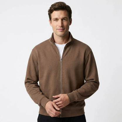 Men's Cardigan Full-Zip Contemporary Fit Machine Washable