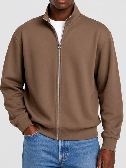 Men's Cardigan Full-Zip Contemporary Fit Machine Washable