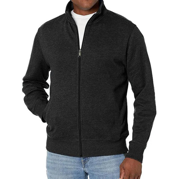 Men's Cardigan Full-Zip Contemporary Fit Machine Washable