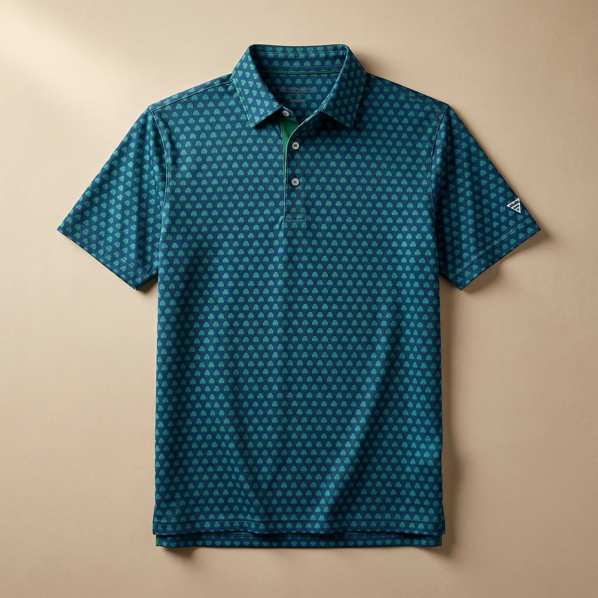 Men's Golf Polo UPF 50 Moisture-Wicking Four-Way Stretch