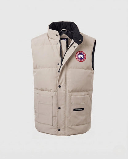 Men's Puffer Vest Insulated Windproof Multiple Pockets