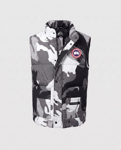 Men's Puffer Vest Insulated Windproof Multiple Pockets
