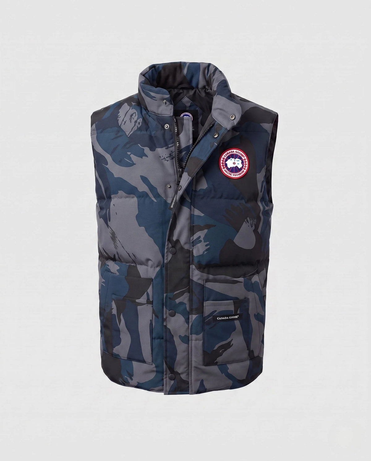Men's Puffer Vest Insulated Windproof Multiple Pockets