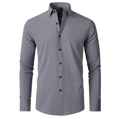 Men's Shirt Wrinkle-Free Stretch Quick-Dry