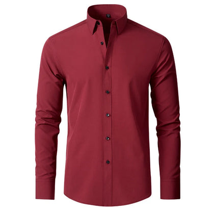 Men's Shirt Wrinkle-Free Stretch Quick-Dry