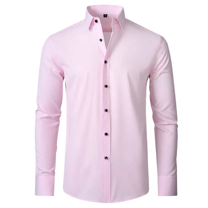 Men's Shirt Wrinkle-Free Stretch Quick-Dry