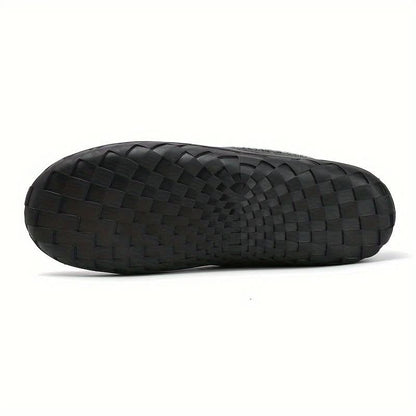 Men’s Slippers Synthetic Wool Loafer Style Machine Washable