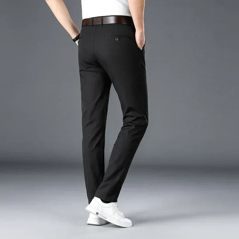 Men's Trousers Slim Fit Breathable Stretch