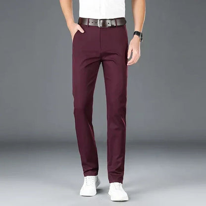 Men's Trousers Slim Fit Breathable Stretch
