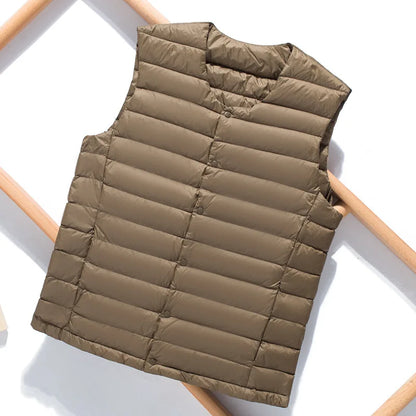 Men's Vest Ultralight Duck Down Packable