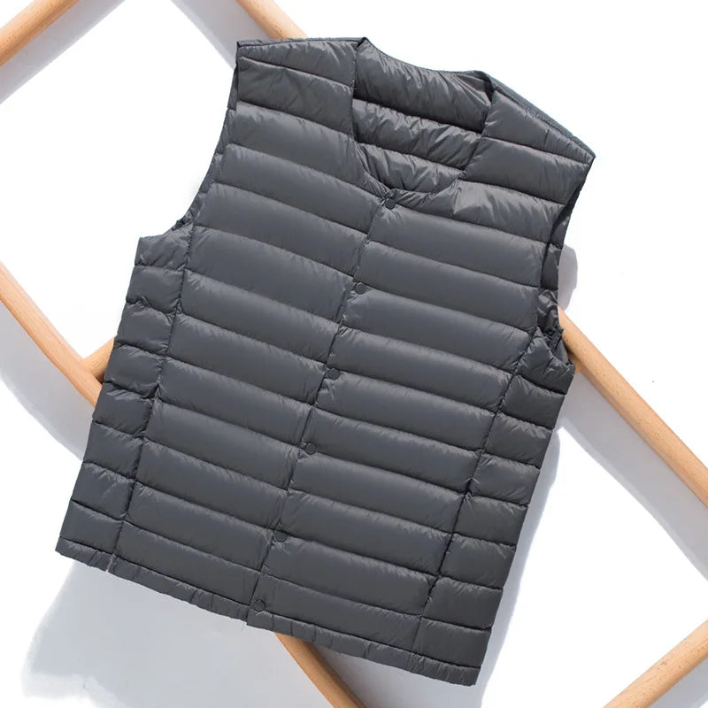Men's Vest Ultralight Duck Down Packable