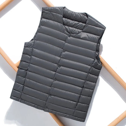 Men's Vest Ultralight Duck Down Packable