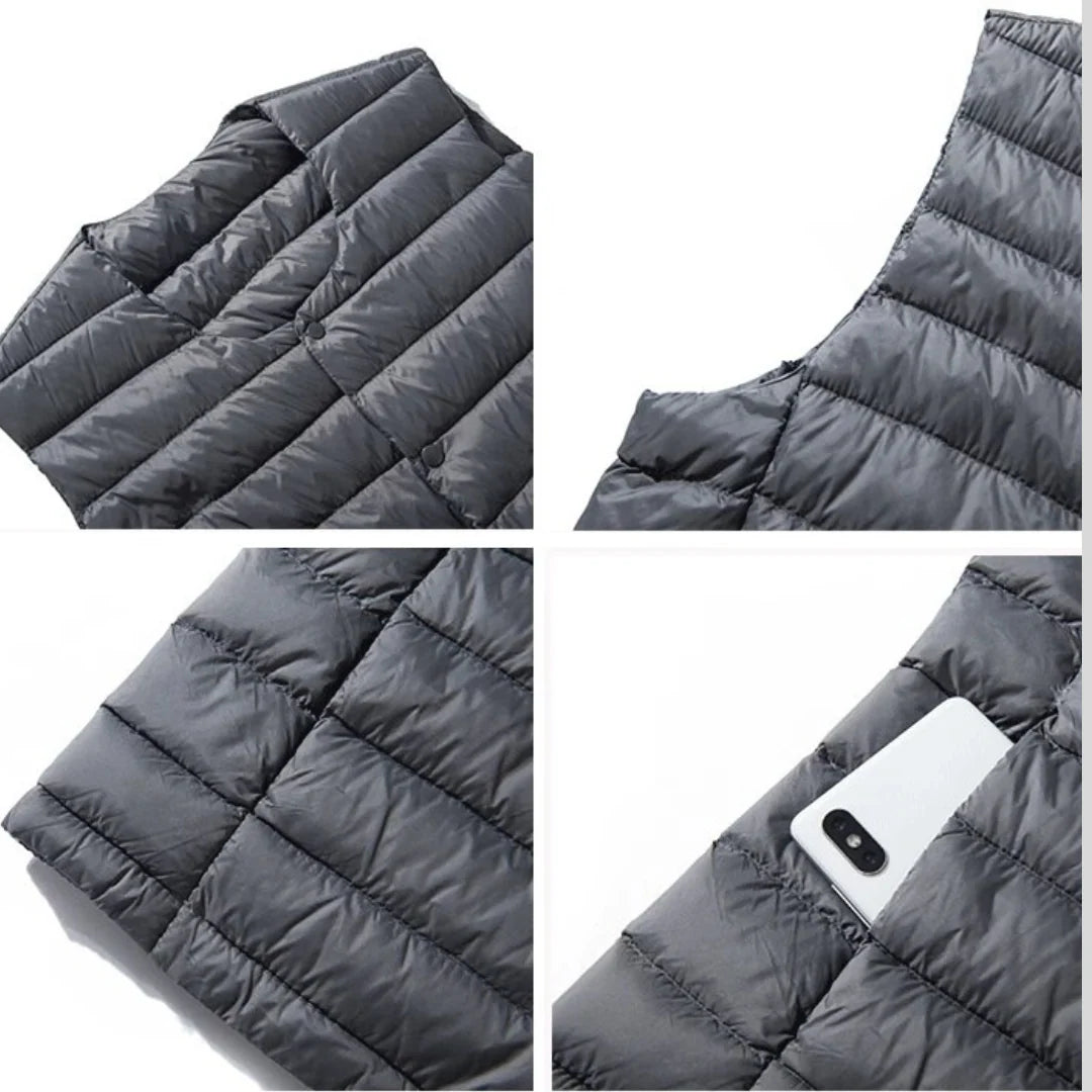 Men's Vest Ultralight Duck Down Packable