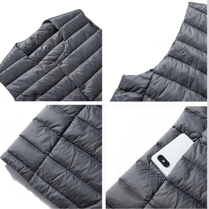 Men's Vest Ultralight Duck Down Packable