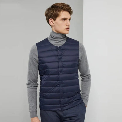 Men's Vest Ultralight Duck Down Packable