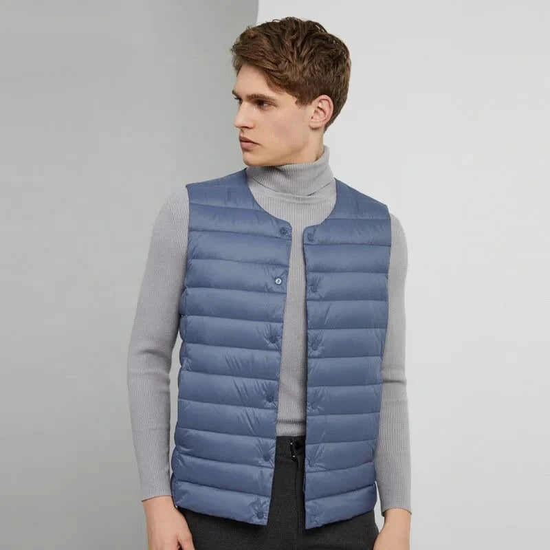 Men's Vest Ultralight Duck Down Packable