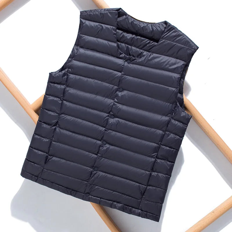 Men's Vest Ultralight Duck Down Packable