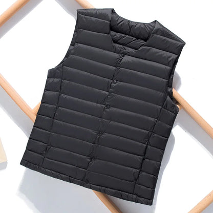 Men's Vest Ultralight Duck Down Packable