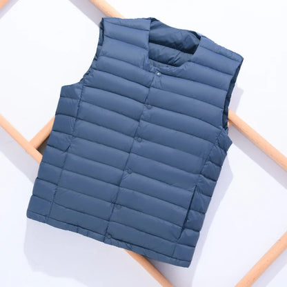 Men's Vest Ultralight Duck Down Packable