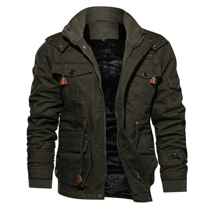 Men's Winter Jacket Waterproof & Insulated Adjustable Detachable Hood