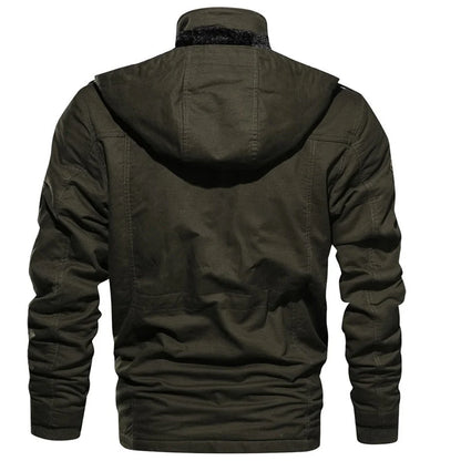 Men's Winter Jacket Waterproof & Insulated Adjustable Detachable Hood