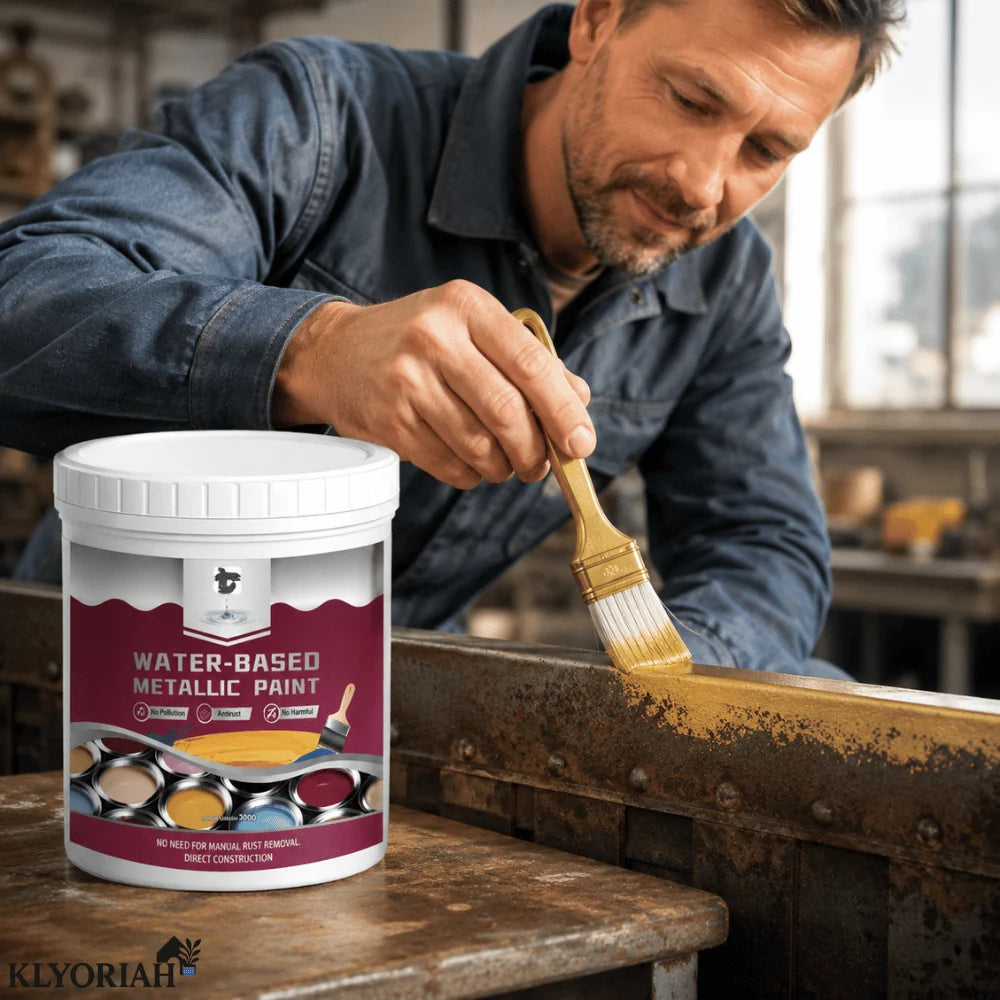 Metal Paint Rust-Converting One-Coat Metallic Finish