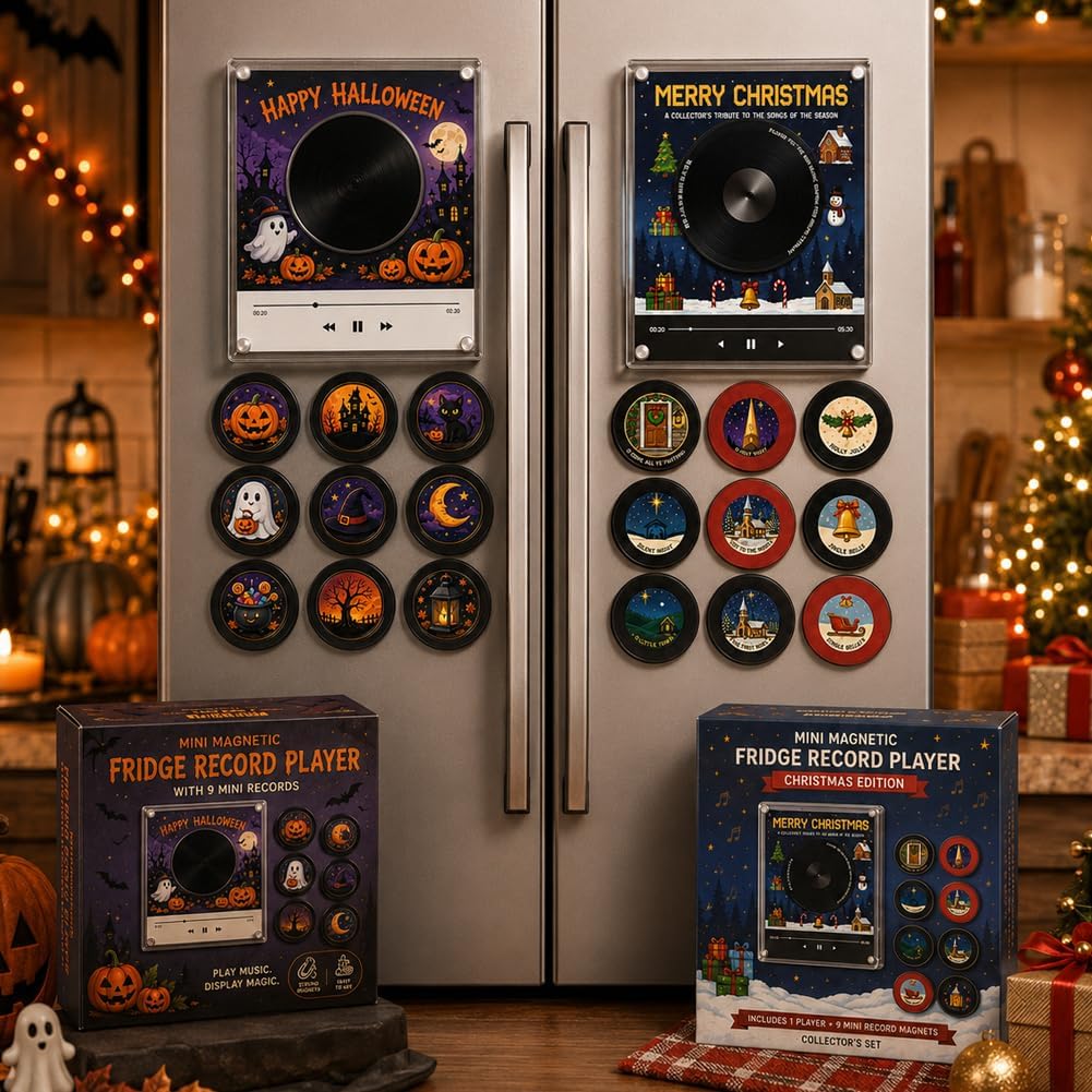 Mini Music Player NFC Tap-to-Play 9 Programmable Discs