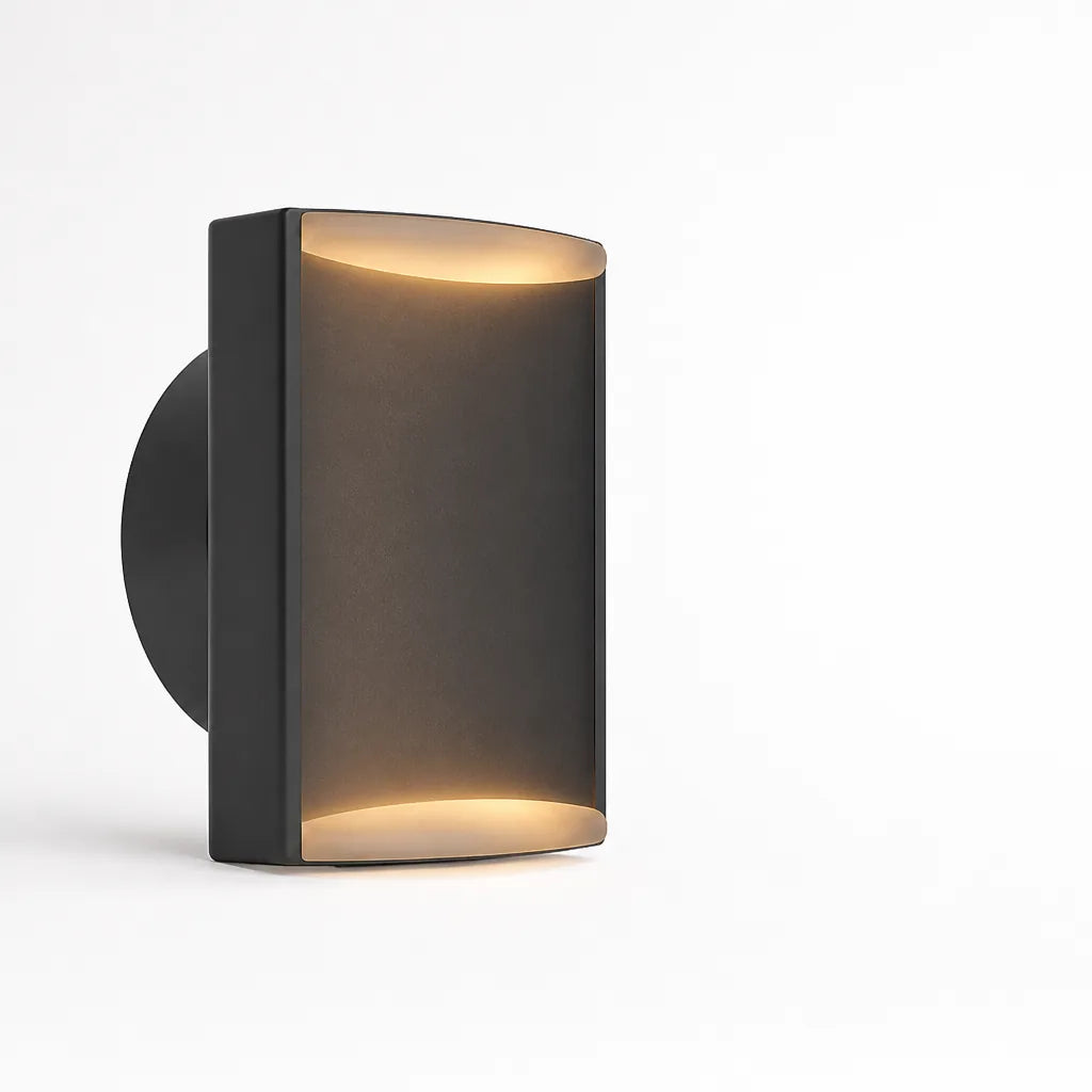 Modern Curved Built-In Led Wall Lamp