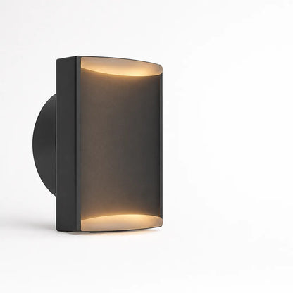 Modern Curved Built-In Led Wall Lamp