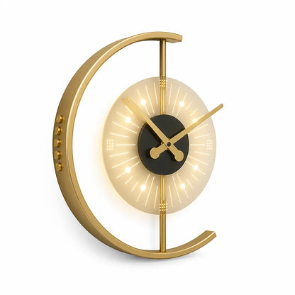 Modern Nordic Luminous App-Controlled Clock (With Remote, 3-Level Lighting)