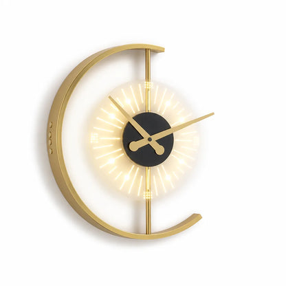 Modern Nordic Luminous App-Controlled Clock (With Remote, 3-Level Lighting)