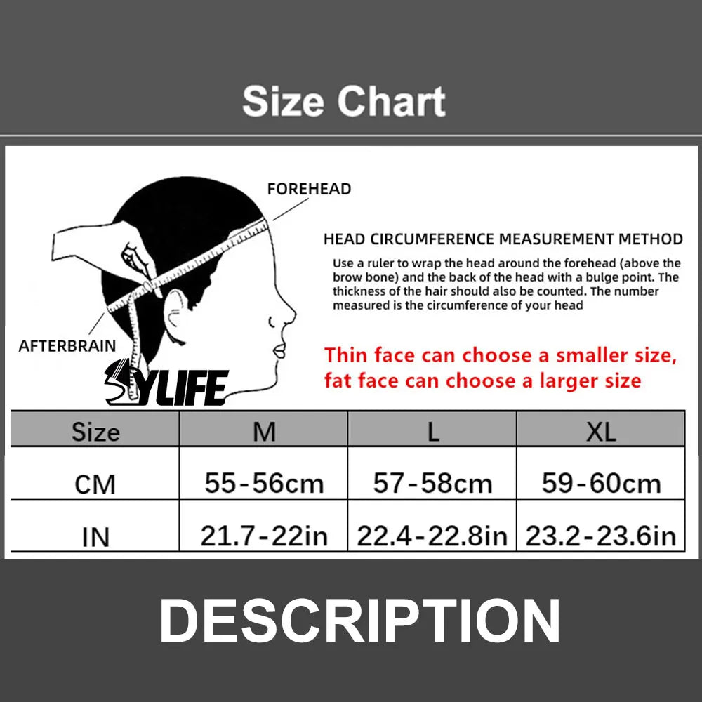 Motorcycle Helmet ABS Shell DOT Certified Quick-Release