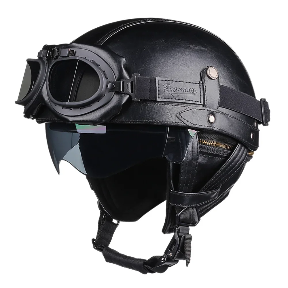 Motorcycle Helmet ABS Shell DOT Certified Quick-Release