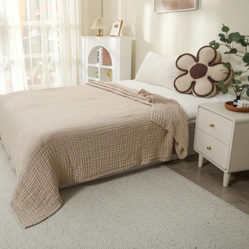 Muslin Blanket Six-Layer Breathable 100% Cotton