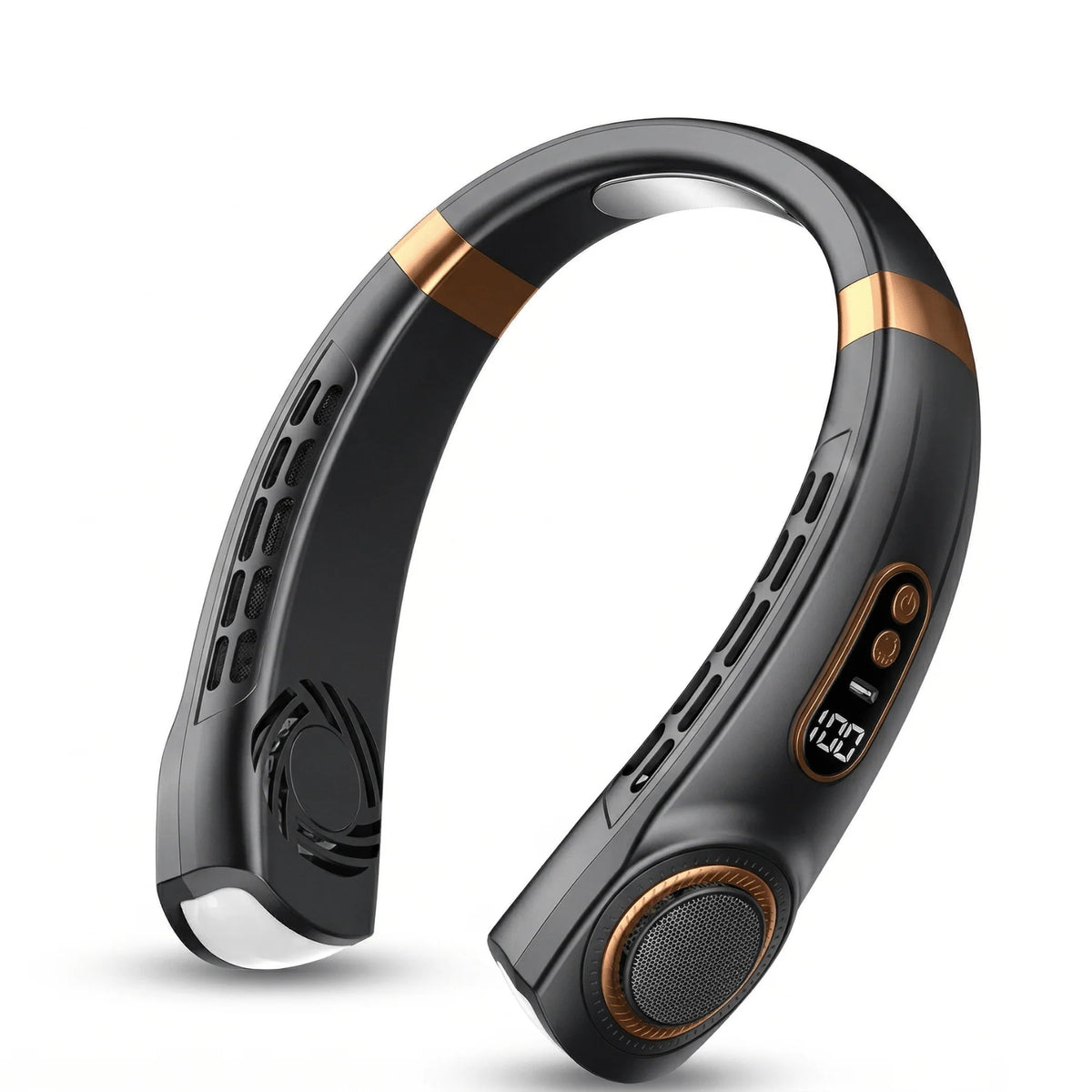 Neck Fan Bladeless USB-C Rechargeable Five Speeds