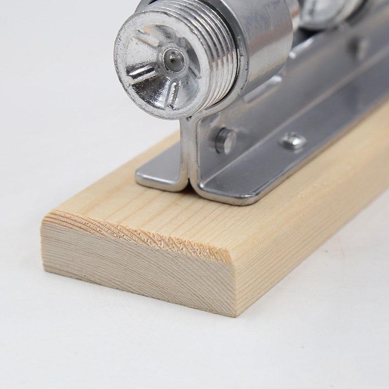 Nutcracker Adjustable Threaded Cone Wooden Base With Picks & Cleaning Brush