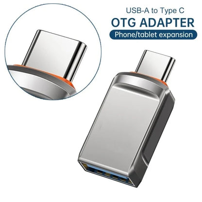 OTG Adapter USB 3.0 Lightning & Type-C Plug-and-Play