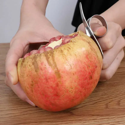 Orange Peeler Stainless Steel Ring Grip Set of 2