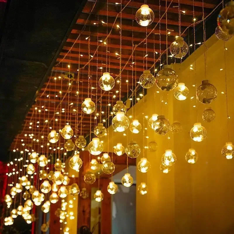 Outdoor Fairy Light Garland Waterproof LED Energy-Efficient