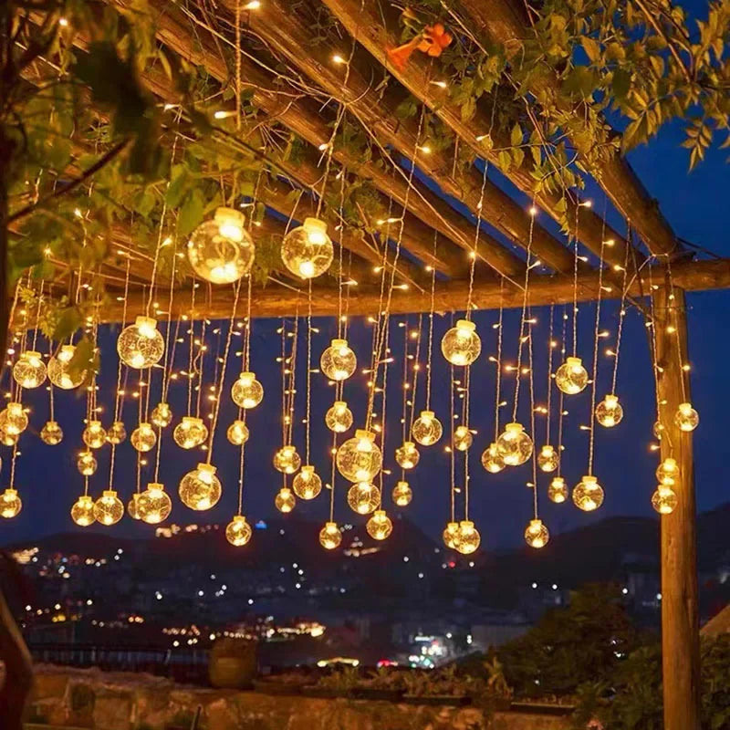 Outdoor Fairy Light Garland Waterproof LED Energy-Efficient