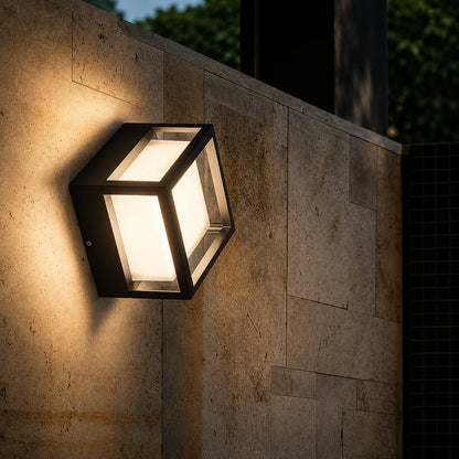 Outdoor Post Lantern Built-In LED Warm White Weather-Resistant