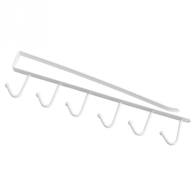 Over-Shelf Storage Rack Steel Clip-On Space-Saving