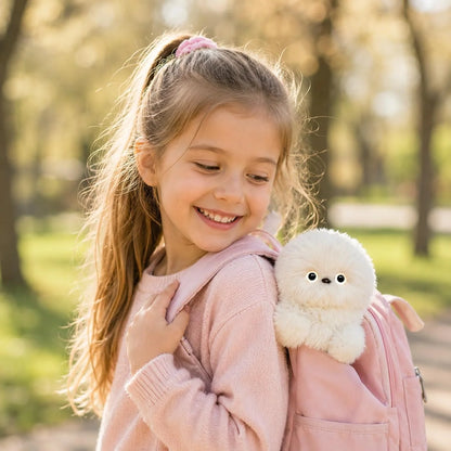 Owl Plush Keychain Voice-Repeating Music & Head-Turning