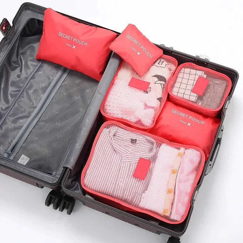 Packing Cube Set Water-Repellent Tear-Resistant Set of 6
