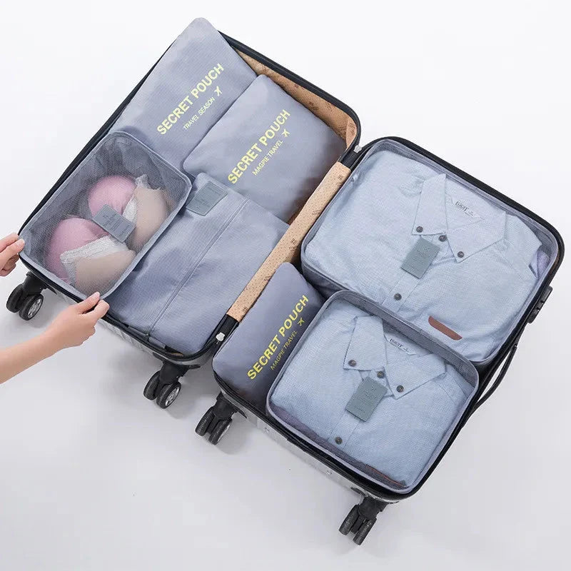 Packing Cube Set Water-Repellent Tear-Resistant Set of 6